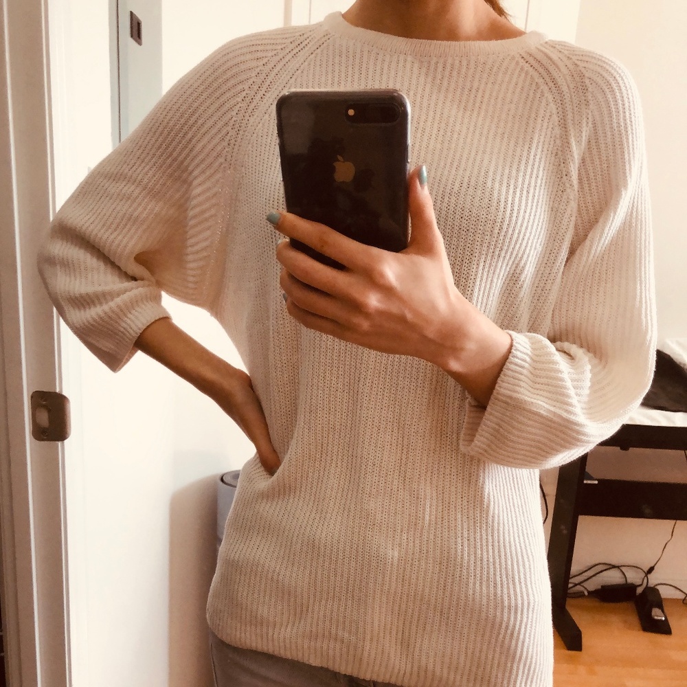 Oak&Fort Beige cotton Sweater